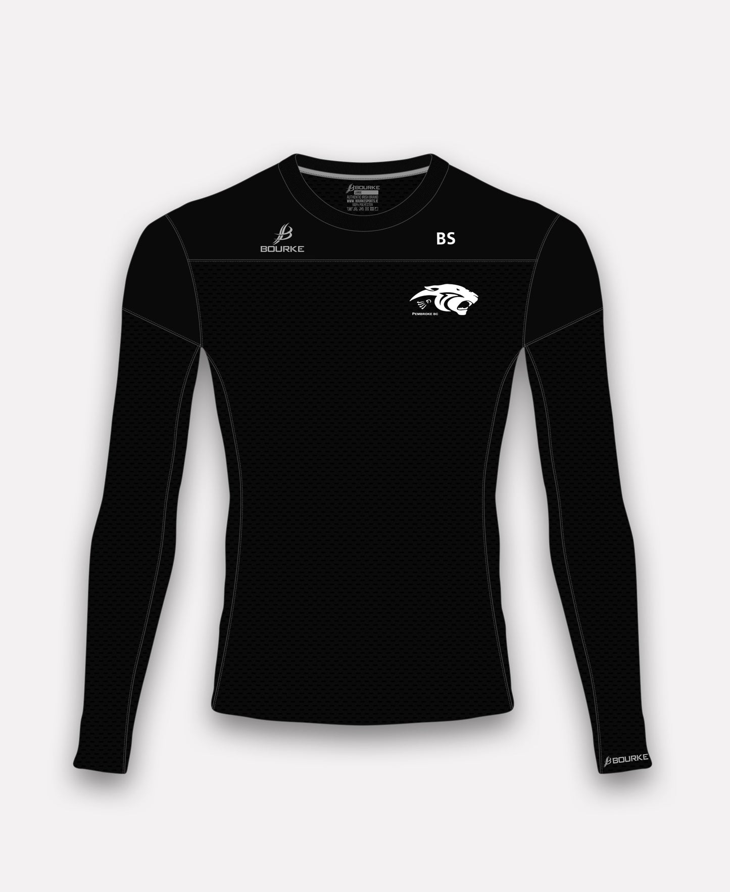 Pembroke Badminton TACA Crew (Black)