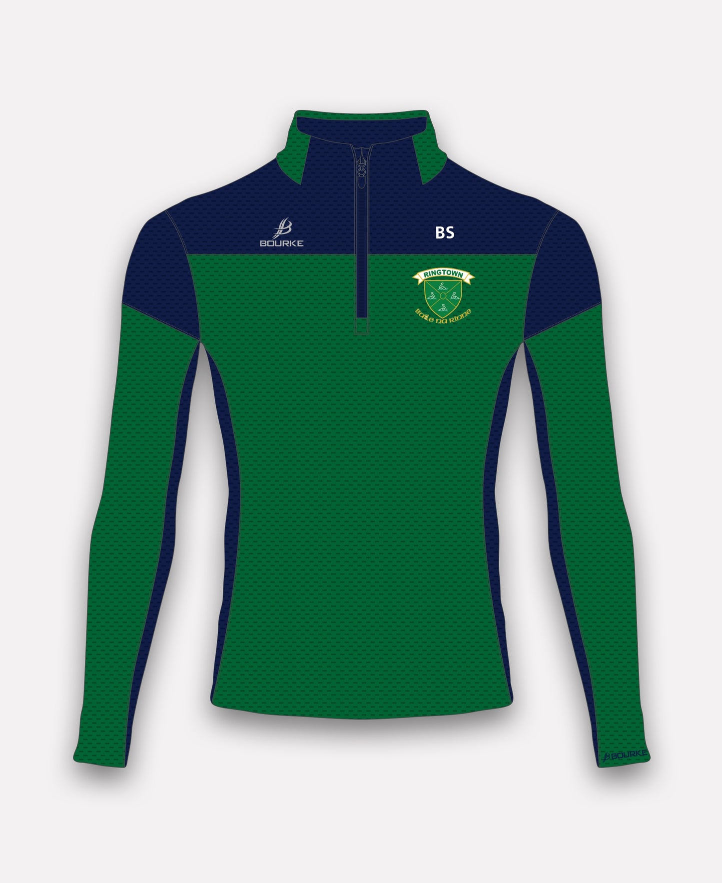 Ringtown GAA TACA Half Zip (Navy/Green)