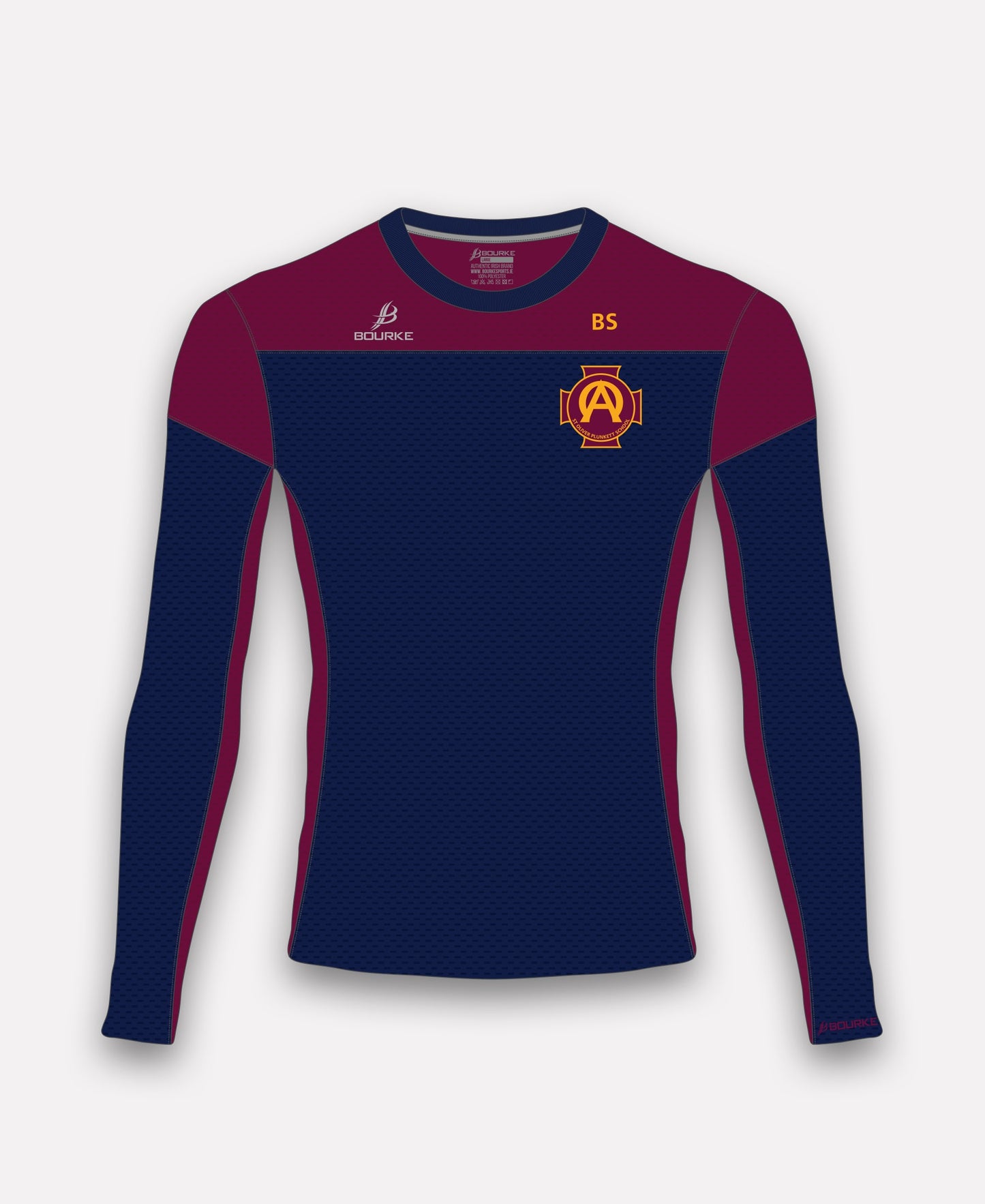St. Oliver Plunkett School TACA Crew (Navy/Maroon)
