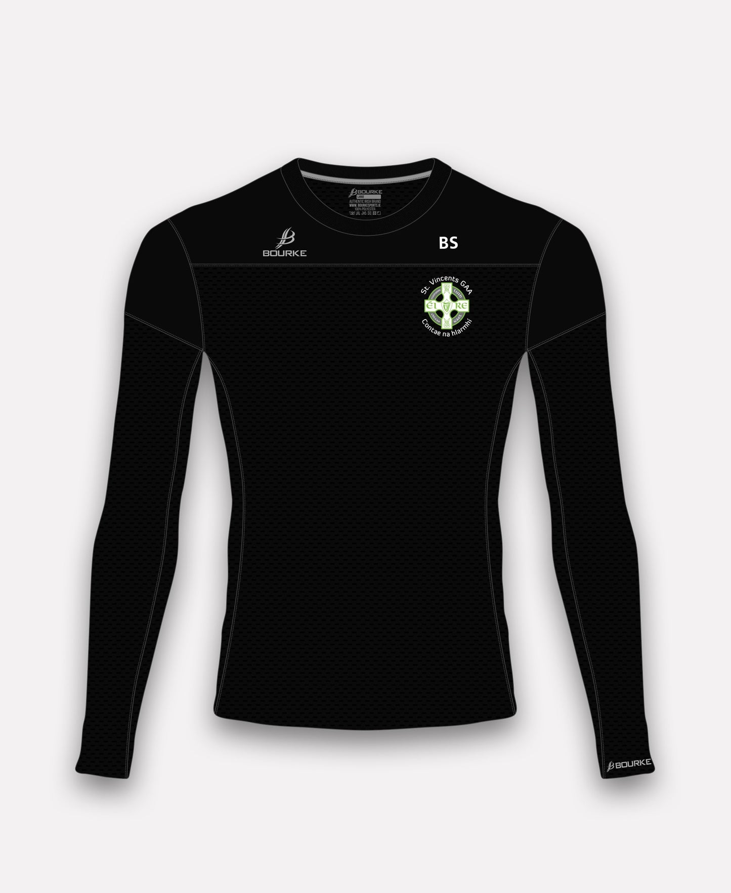 St. Vincents Westmeath GAA TACA Crew (Black)