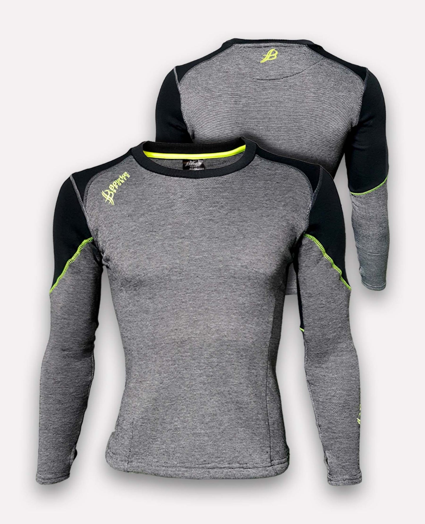 ULTRA Adult Crew Neck (Grey/Black/Luminous)