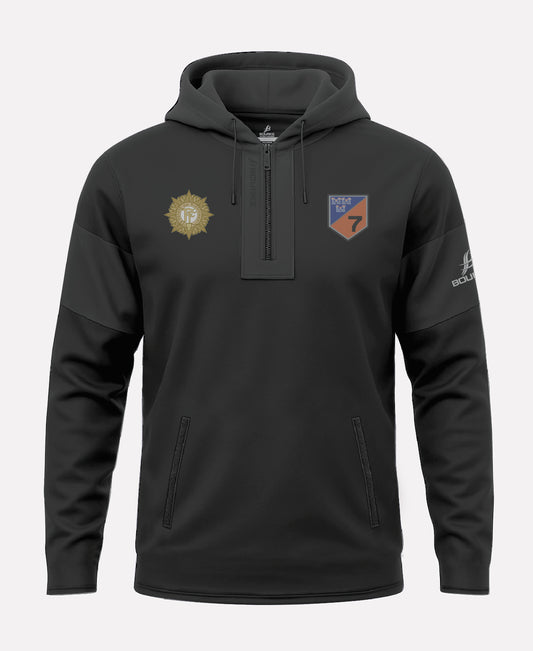 7th Infantry Battalion TEASRA Half Zip Hoodie (Black)