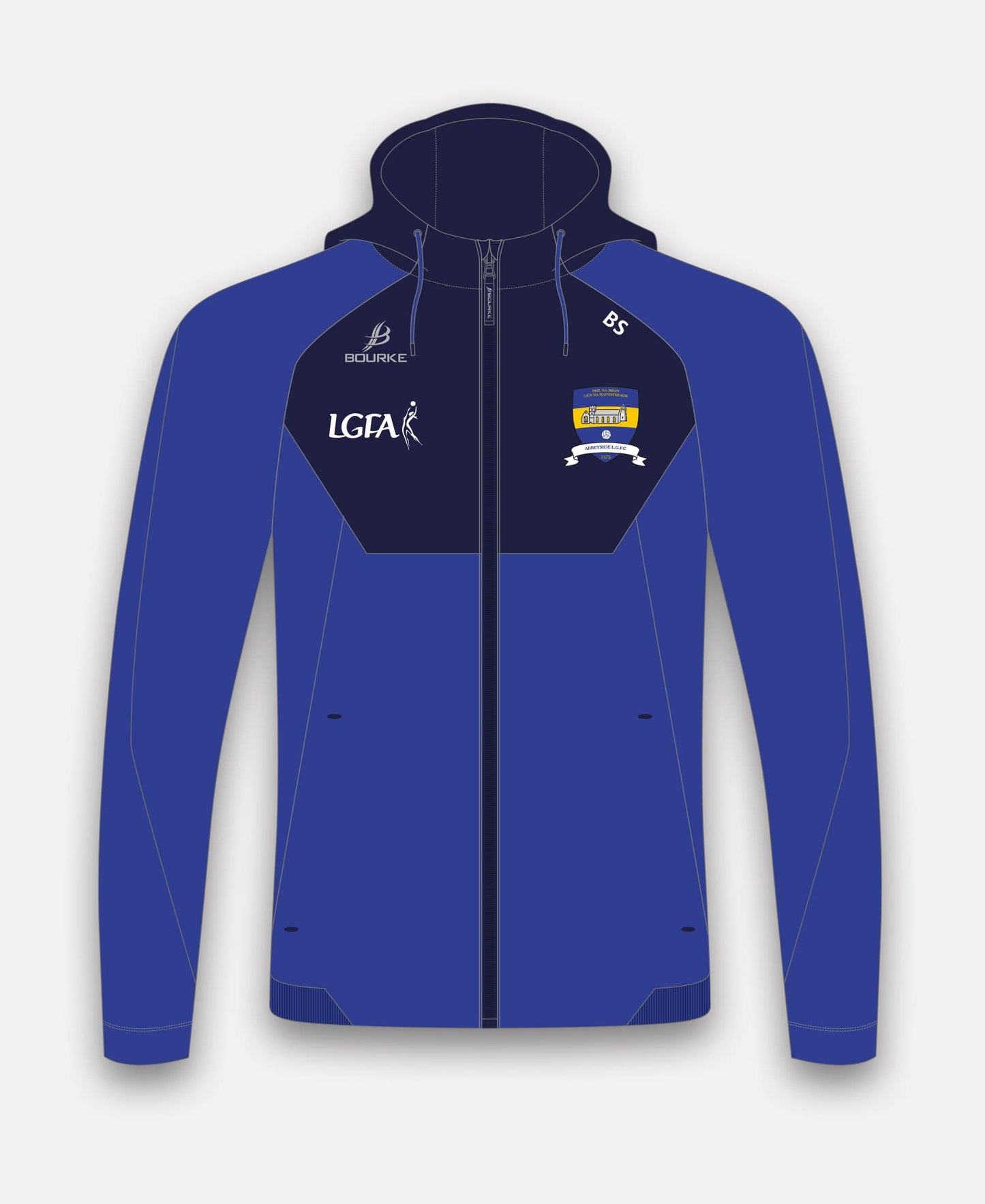 Abbeyside LGFA BARR Hoody (Blue/Navy)