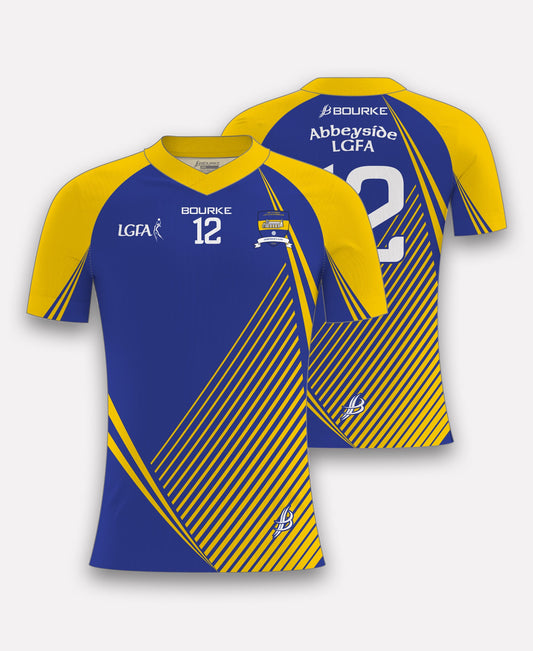 Abbeyside LGFA Training Jersey 2024 (Blue/Amber)