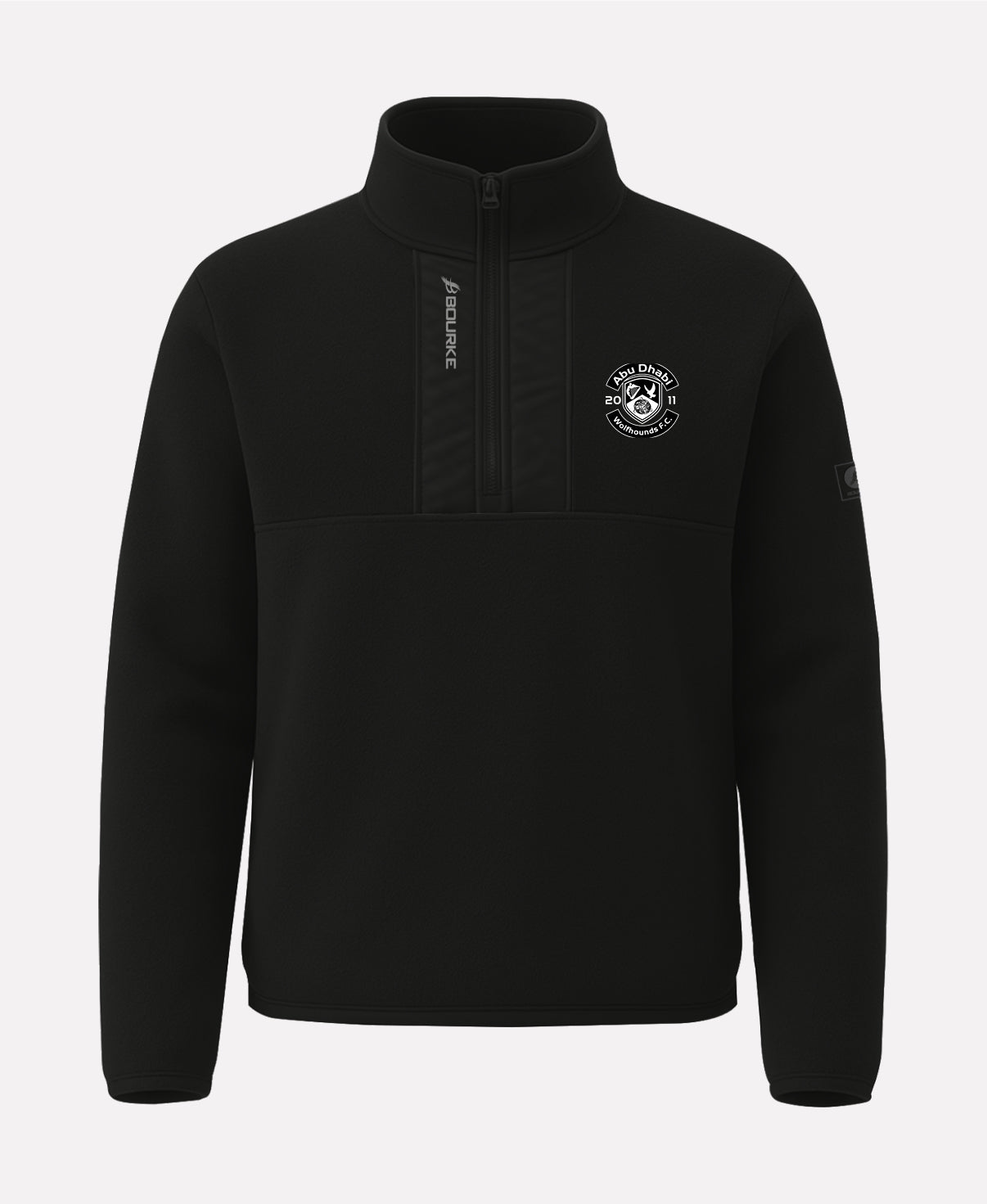 Abu Dhabi Wolfhounds TEASRA Half Zip Fleece (Black)