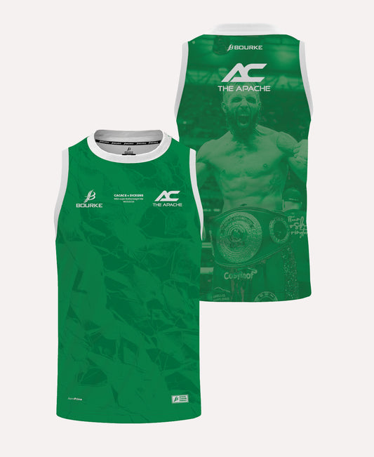 Team Cacace Singlet (Green)