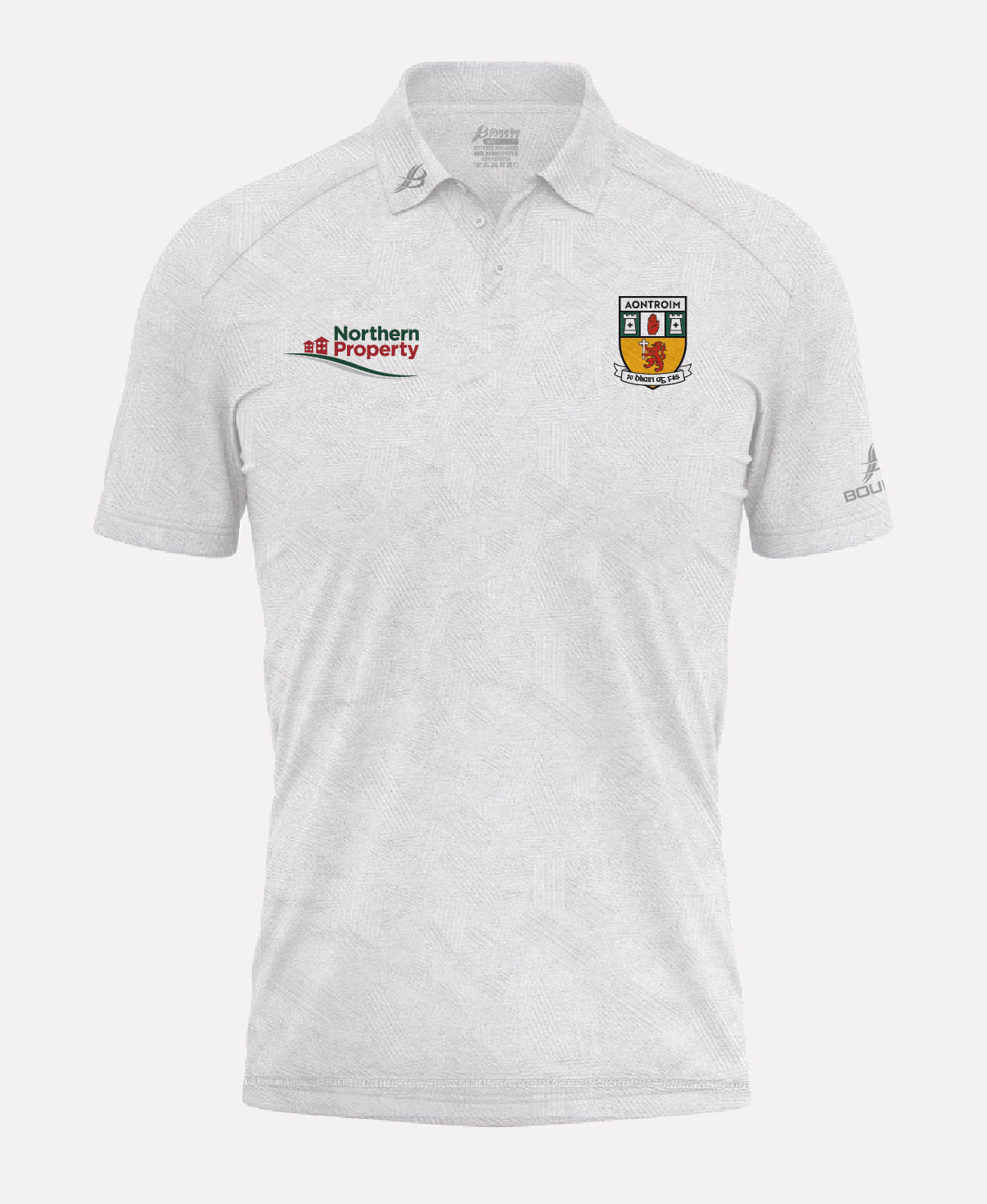 Antrim LGFA Senior BARR Polo Shirt (White)