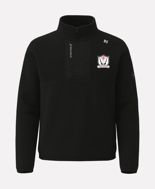 Ard Eoin Ciceam CLG TEASRA Half Zip Fleece (Black)
