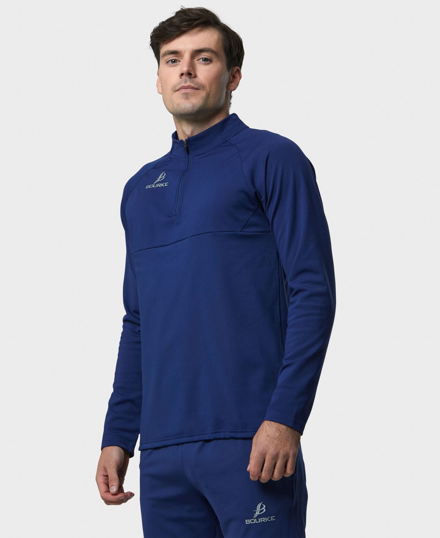 BARR Adult Half Zip (Navy)