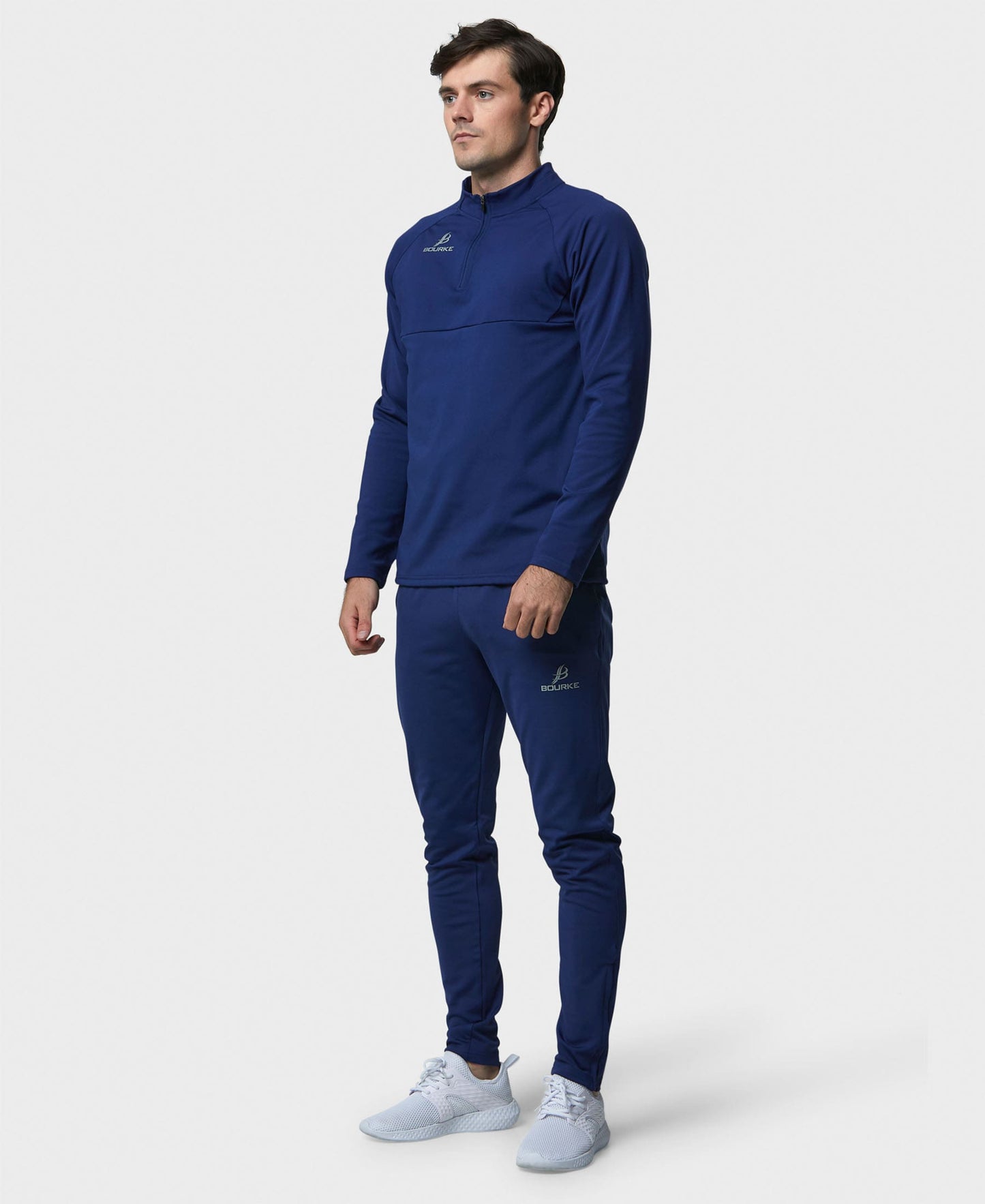 BARR Adult Half Zip (Navy)