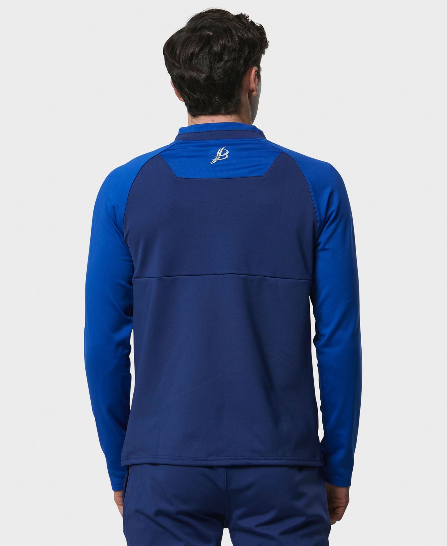 BARR Adult Half Zip (Navy/Blue)