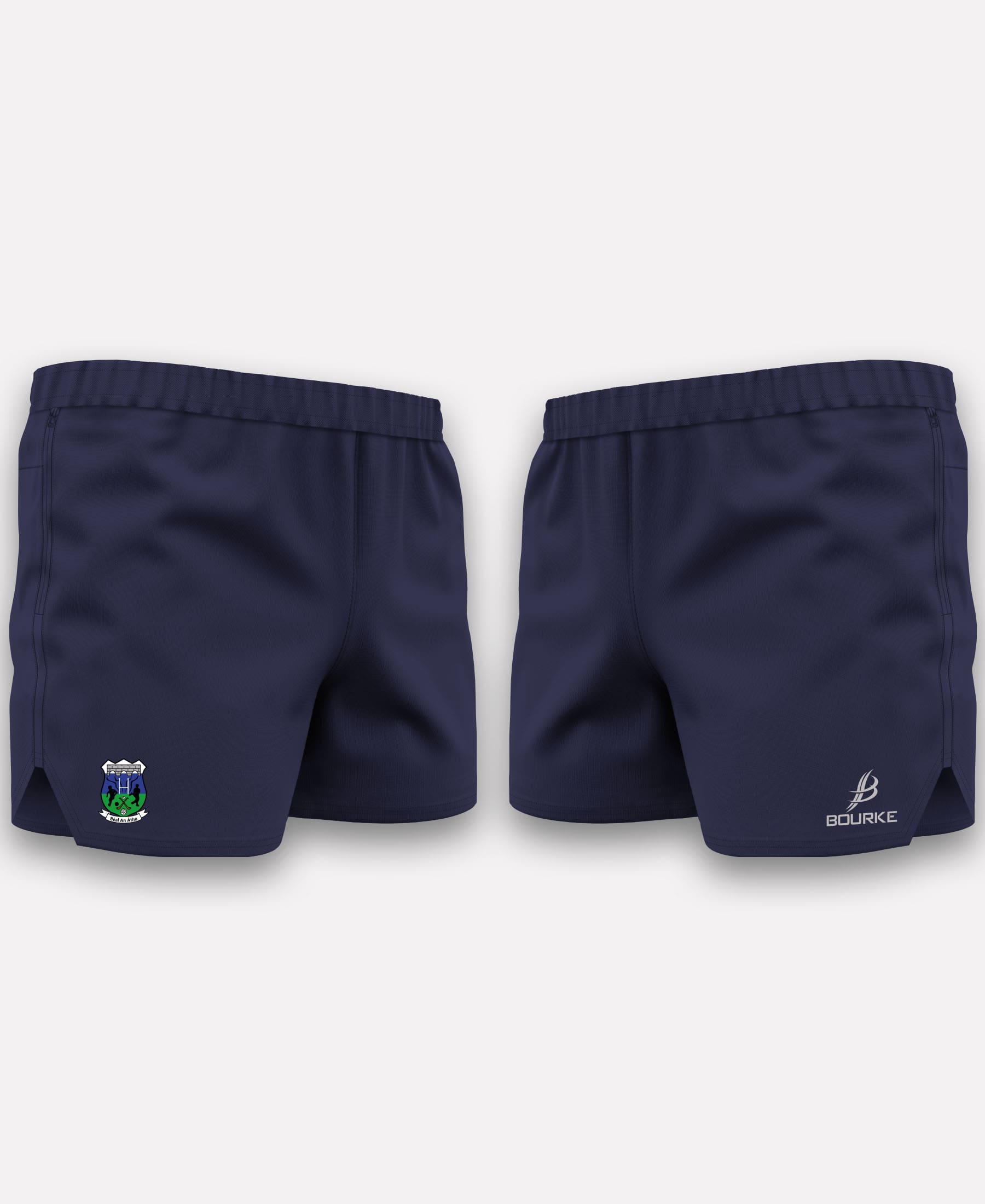 Ballina Juvenile GAA BARR Gym Shorts (Navy)