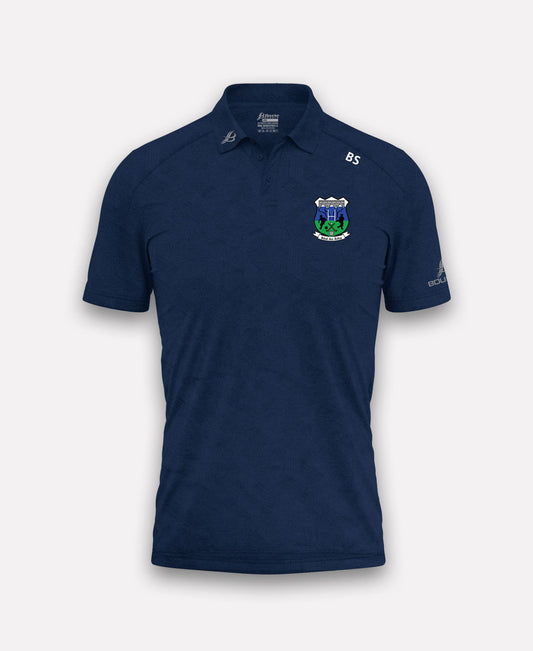 Ballina Juvenile GAA BARR Polo Shirt (Navy)