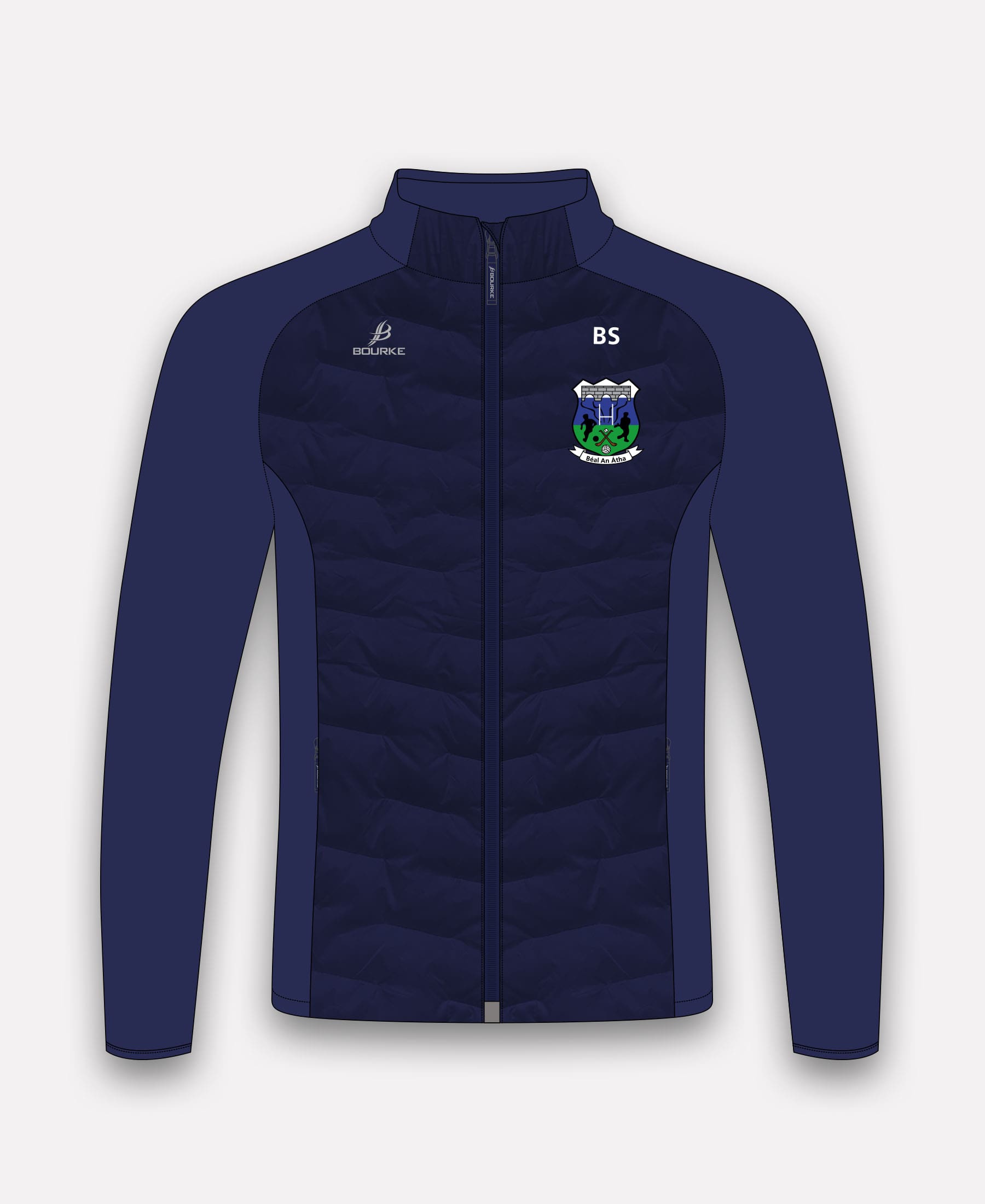 Ballina Juvenile GAA Croga Hybrid Jacket (Navy)