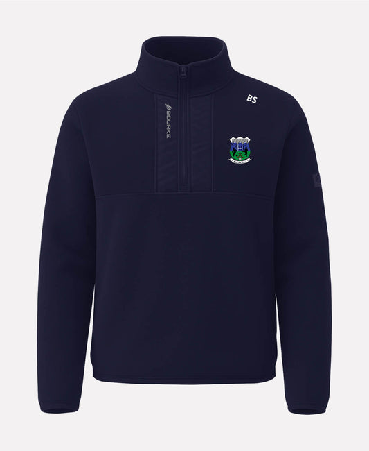 Ballina Juvenile GAA TEASRA Half Zip Fleece (Navy)