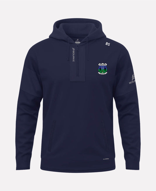 Ballina Juvenile GAA TEASRA Half Zip Hoodie (Navy)