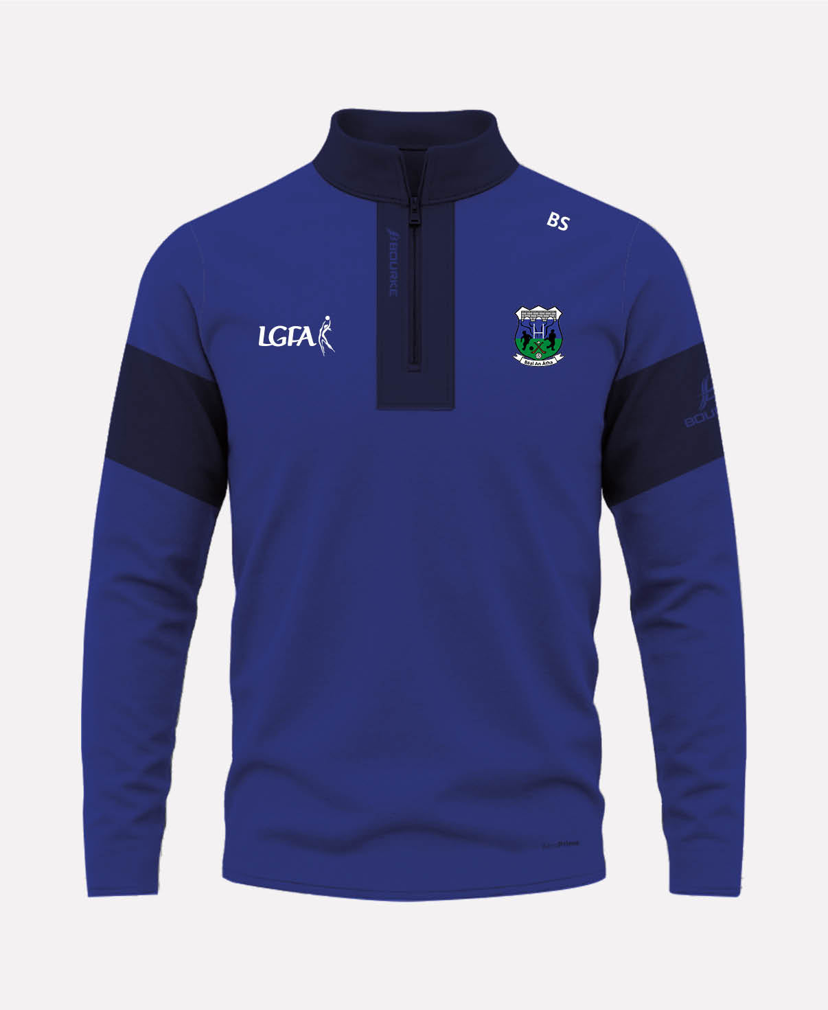Ballina LGFA TEASRA Half Zip (Navy/Blue)
