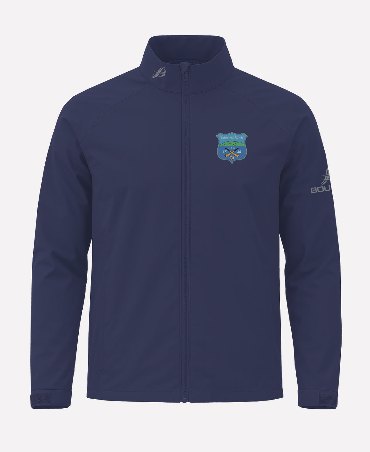 Ballinahinch GAA TEASRA Waterproof Jacket (Navy)