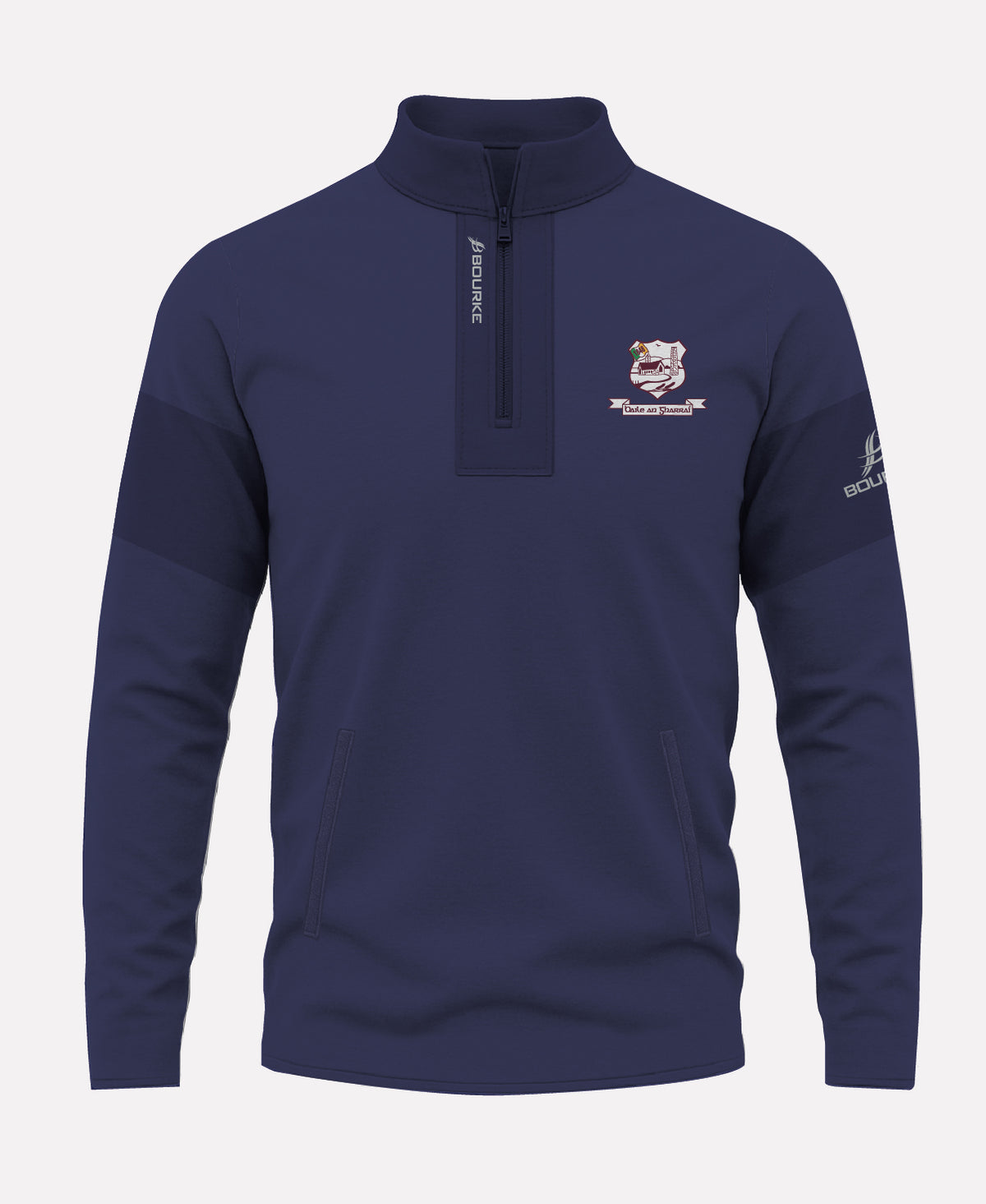 Ballingarry Camogie TEASRA Half Zip (Navy)