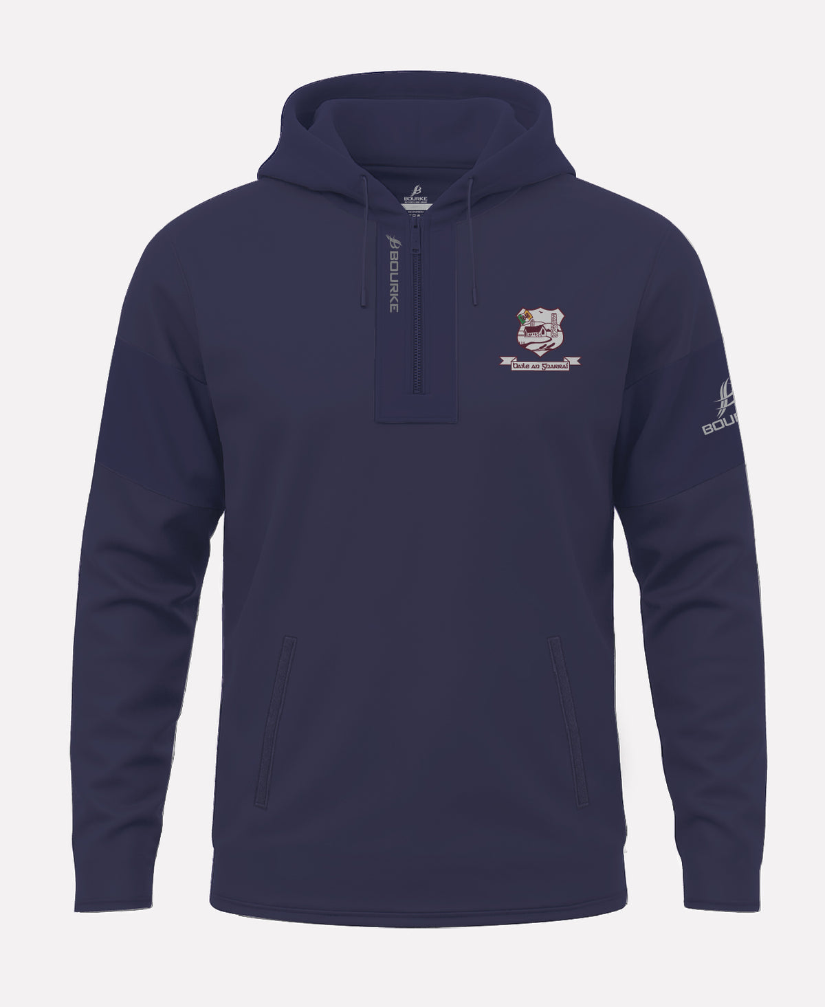 Ballingarry Camogie TEASRA Half Zip Hoodie (Navy)