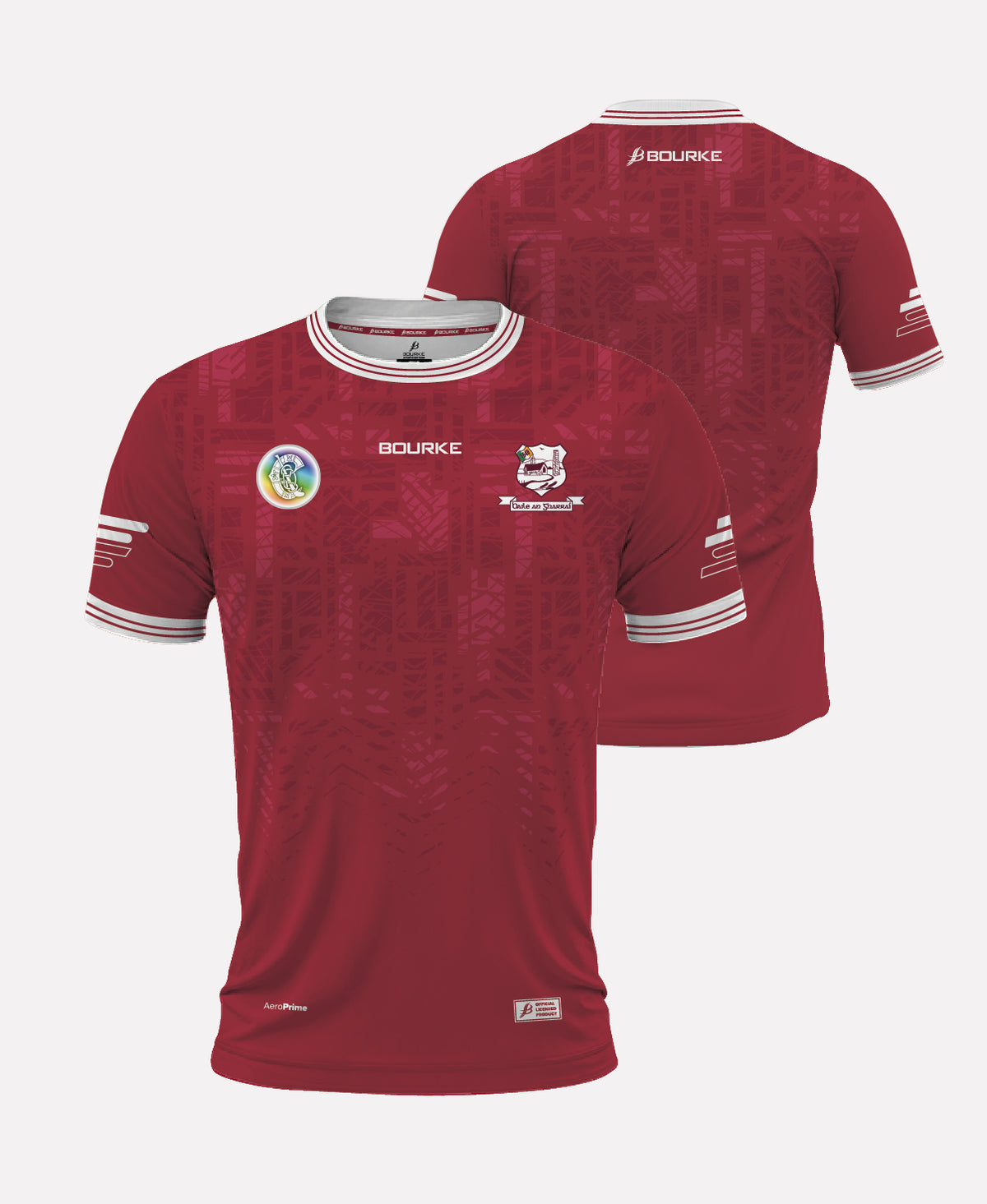 Ballingarry Camogie Training Jersey 26/27 (Maroon/White)