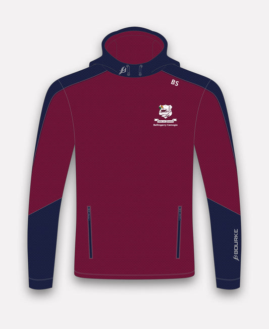 Ballingarry Camogie Croga Hoody (Maroon/Navy)