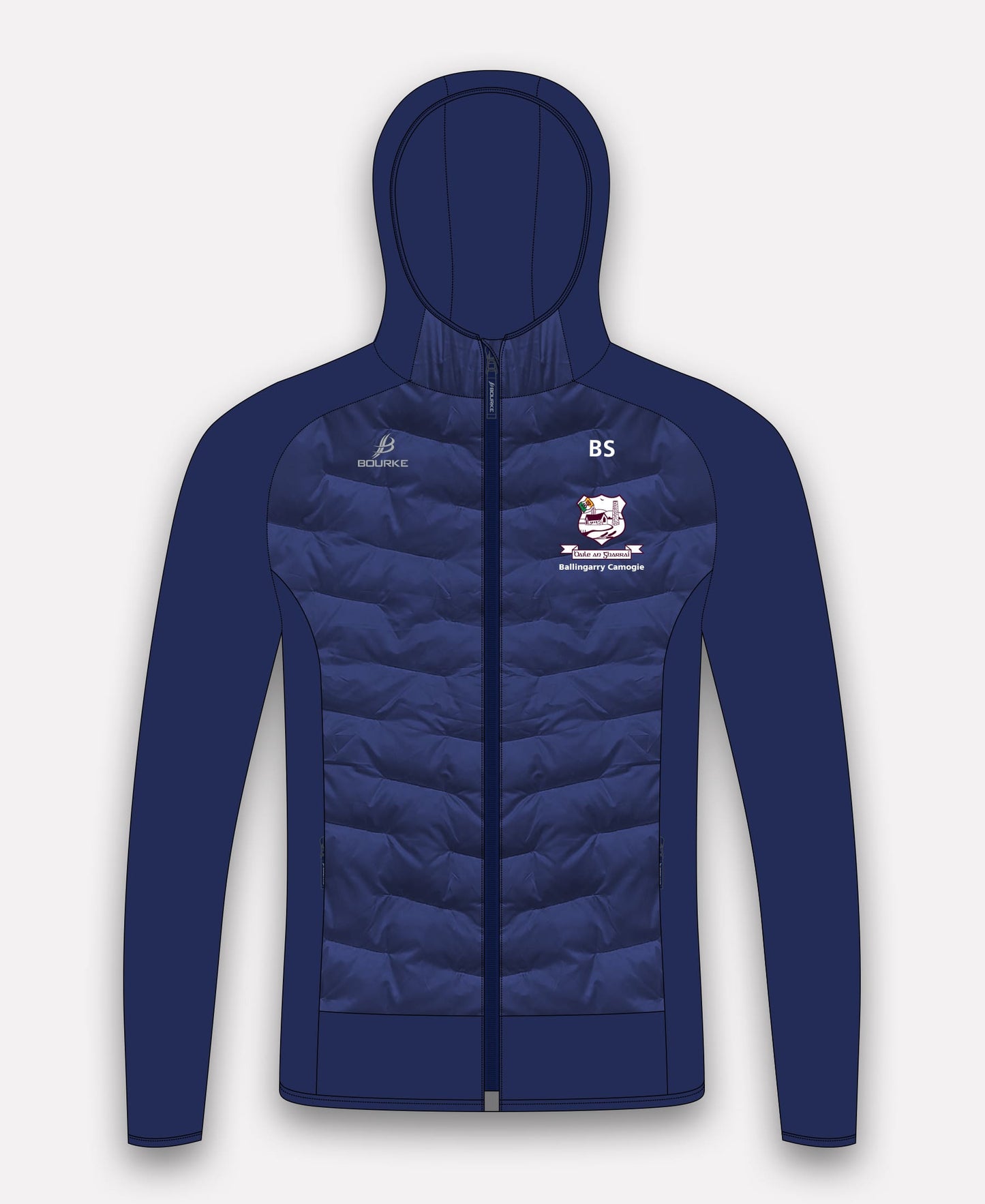 Ballingarry Camogie Croga Ladies Hybrid Jacket (Navy)