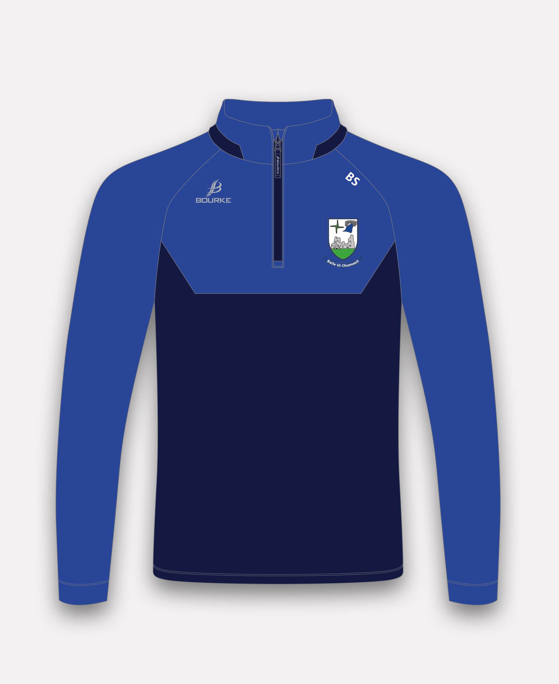 Ballycomoyle BARR Half Zip (Navy/Blue)