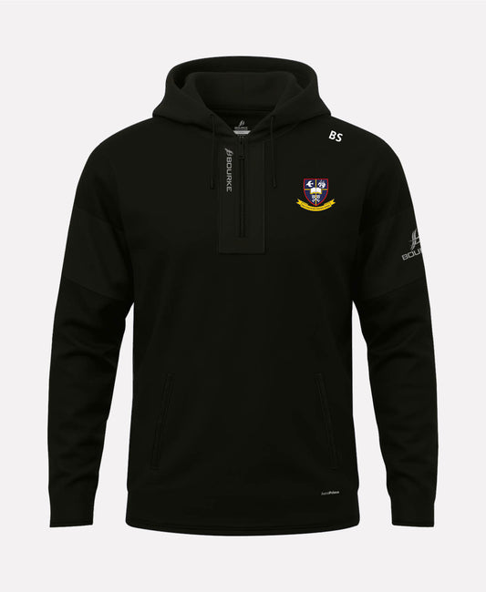 Ballymacward Primary School TEASRA Half Zip Hoodie (Black)
