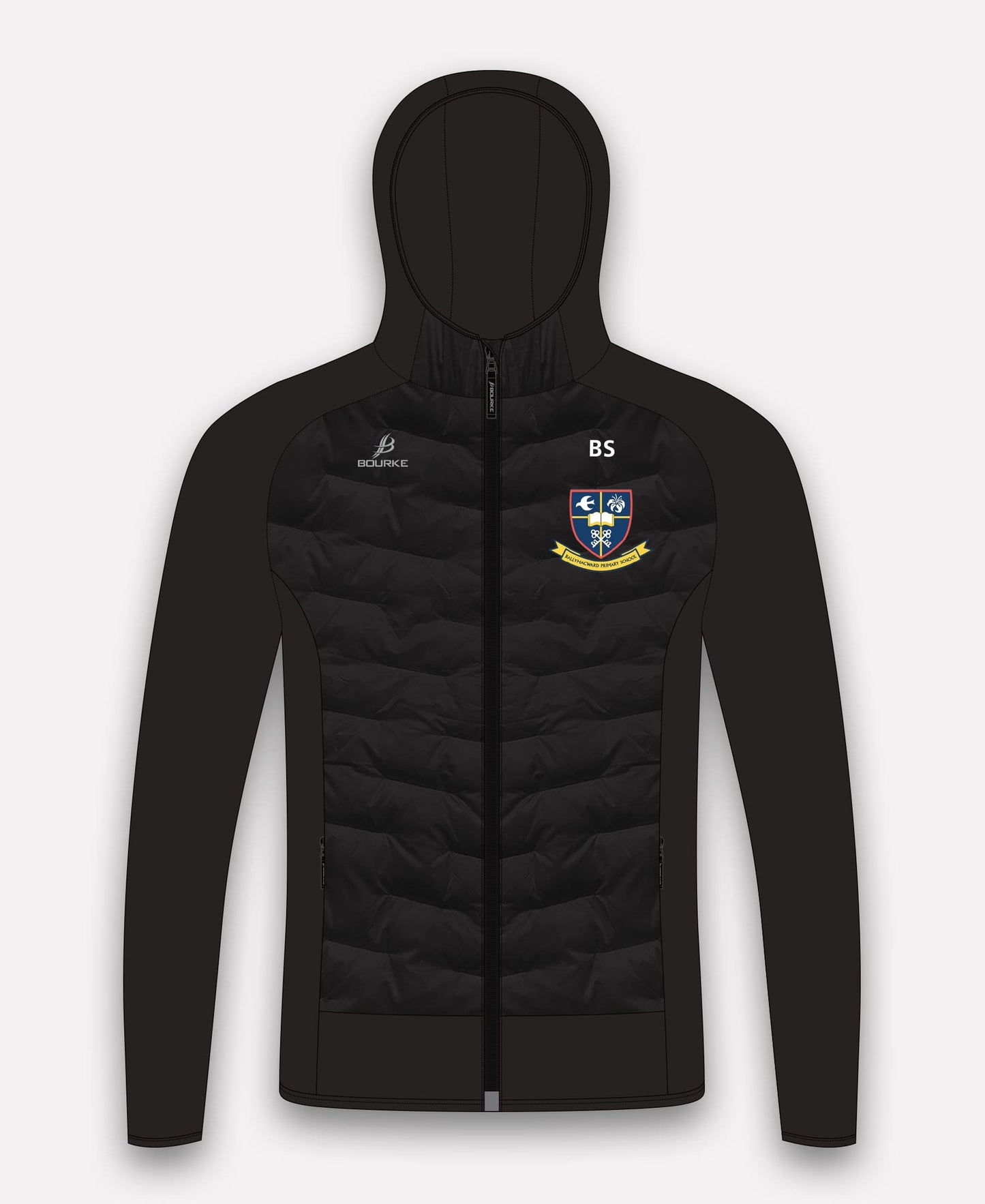 Ballymacward Primary School Croga Ladies Hybrid Jacket (Black)