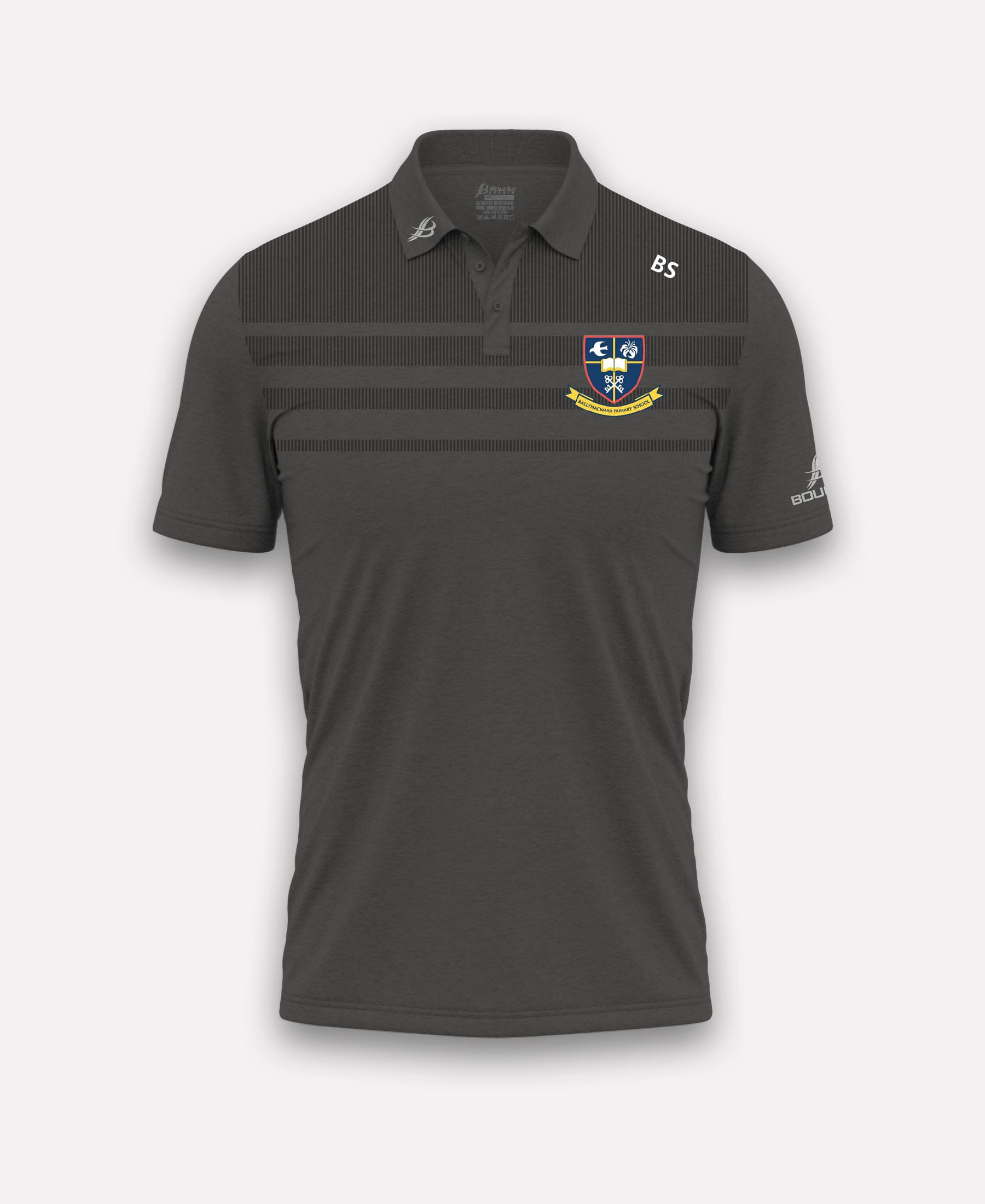 Ballymacward Primary School TACA Polo Shirt (Grey)