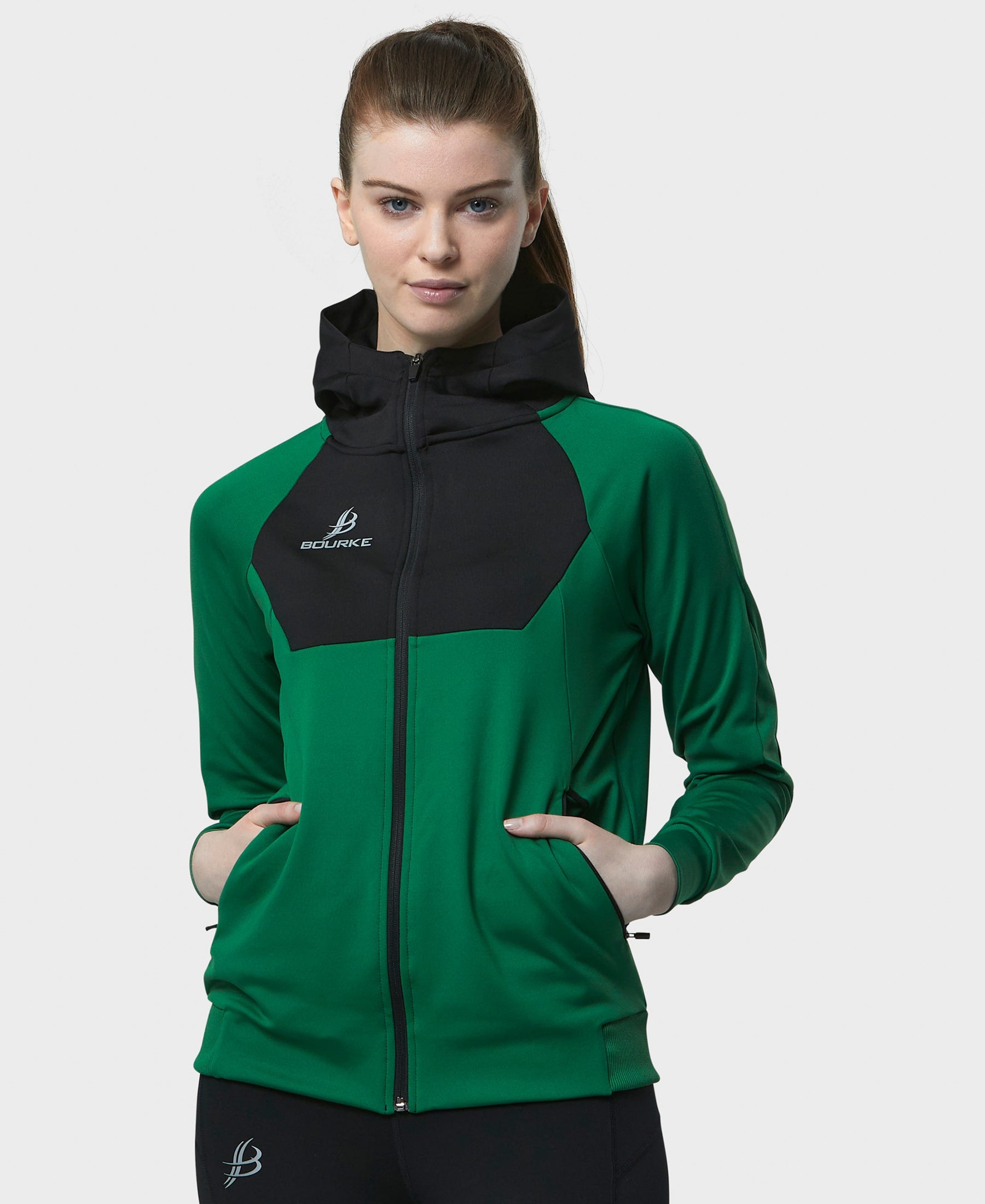 BARR Adult Hoody (Green/Black)