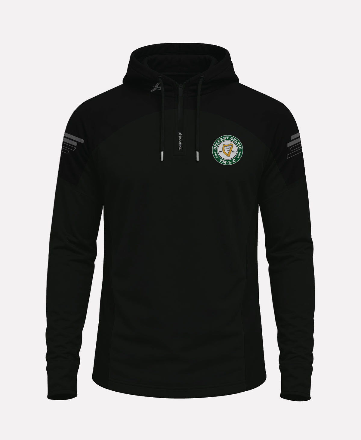 Belfast Celtic SORA Half Zip Hoodie (Black)