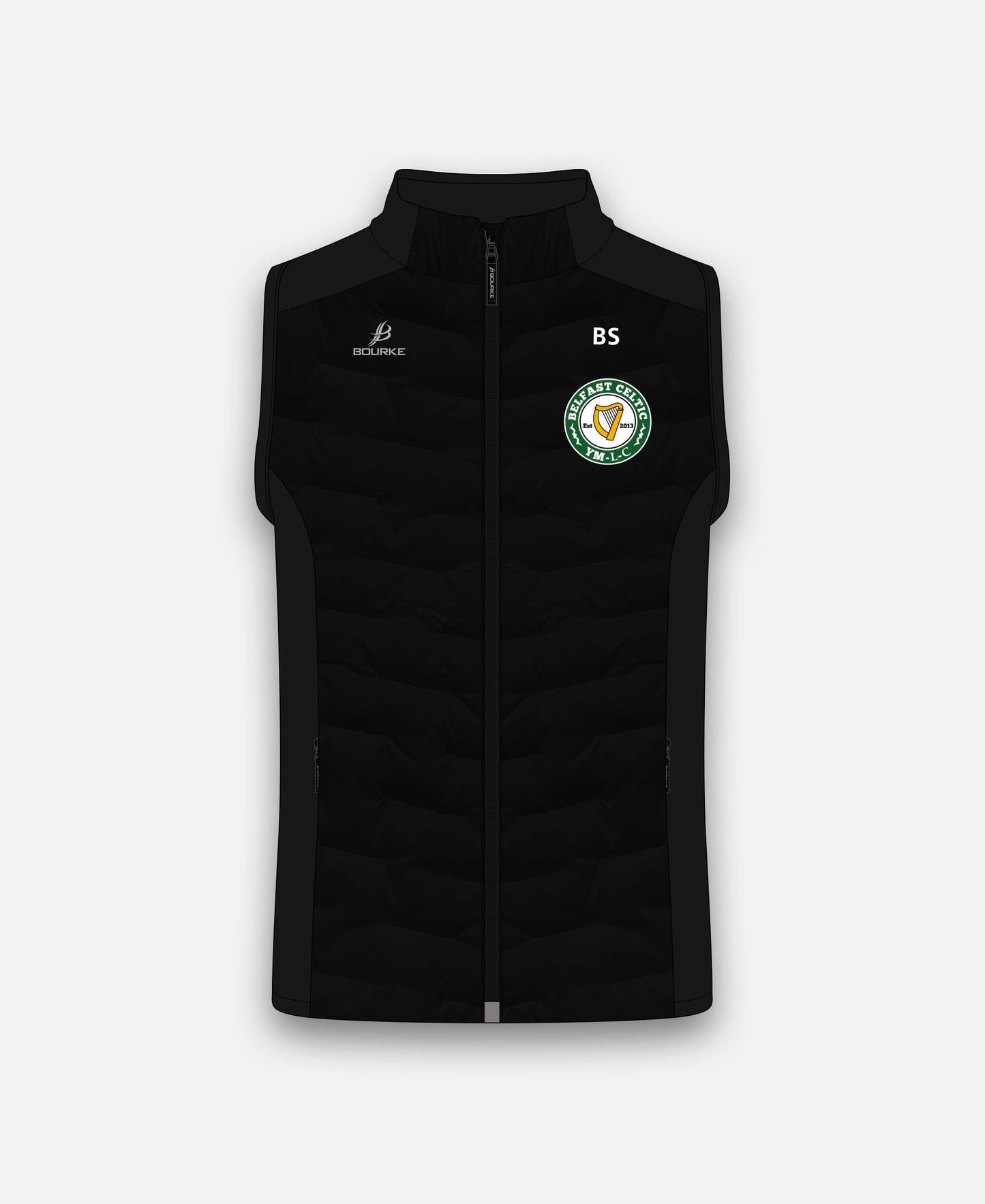 Belfast Celtic Croga Hybrid Gilet (Black)