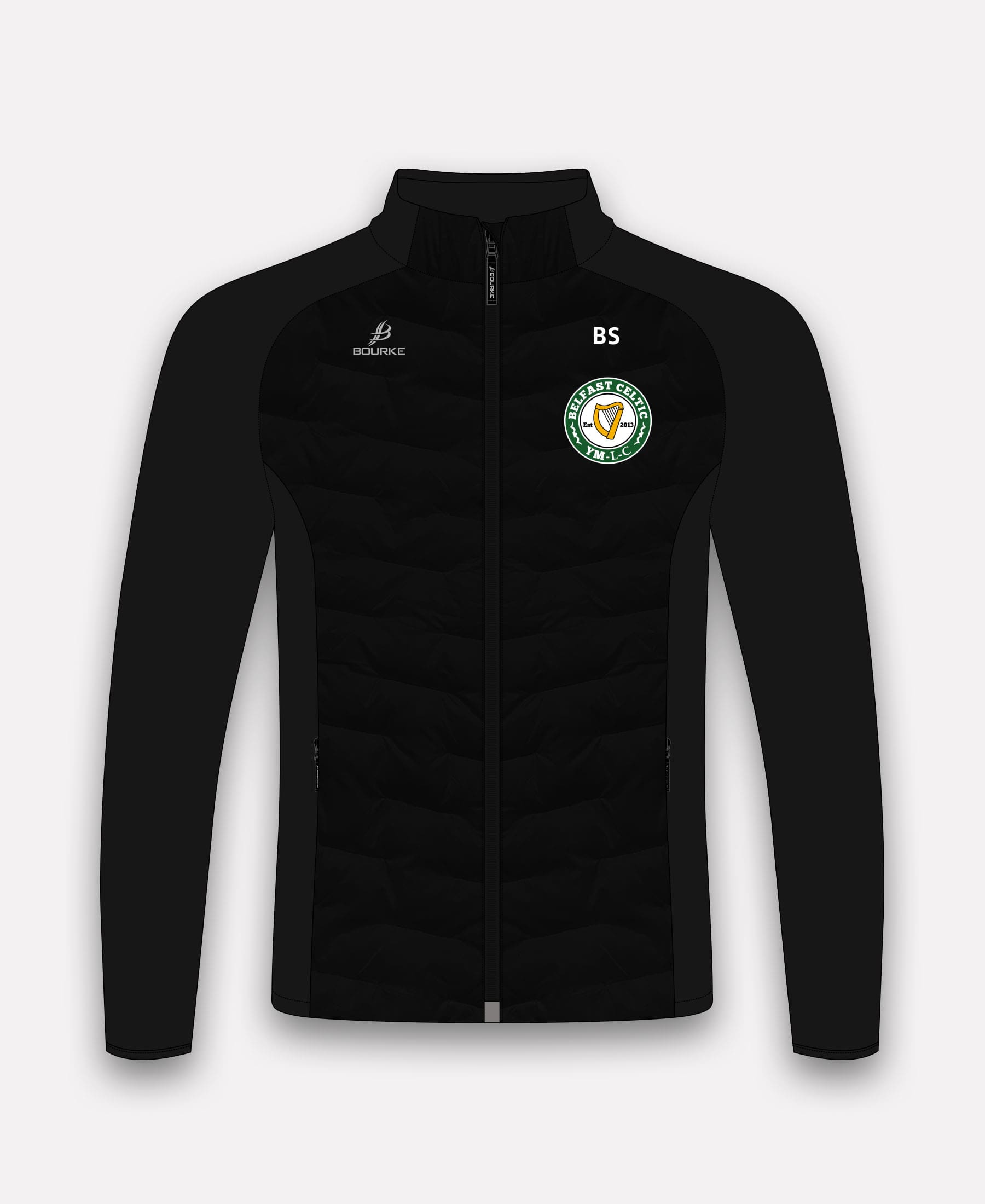 Belfast Celtic Croga Hybrid Jacket (Black)