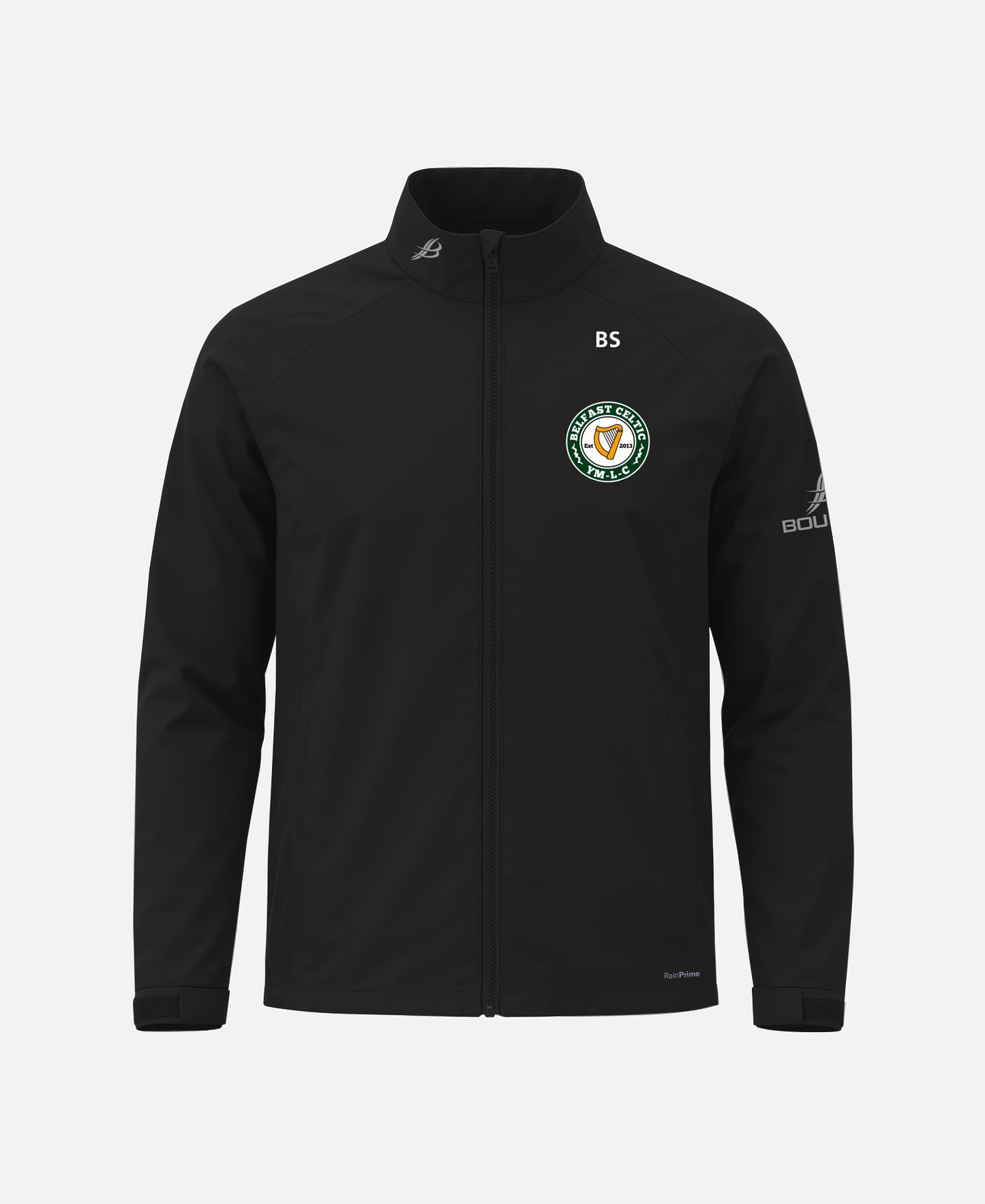 Belfast Celtic TEASRA Waterproof Jacket (Black)