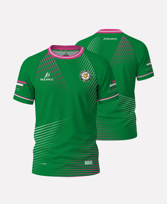 Belfast Celtic Womens Training Jersey (Green/White/Pink)