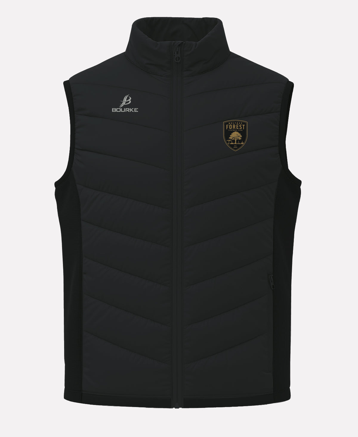 Belfast Forest FC FORTIS Gilet (Black)