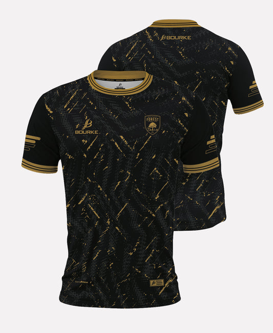 Belfast Forest FC Jersey 26/27 (Black/Gold)