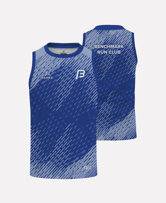Benchmark Fitness Singlet (Blue/Sky)