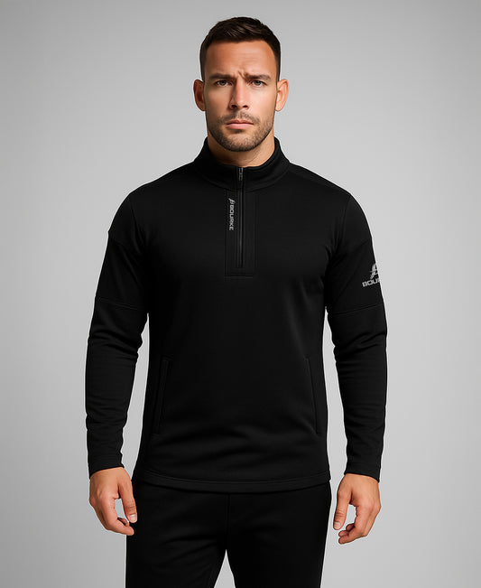 TEASRA Adult Half Zip (Black)