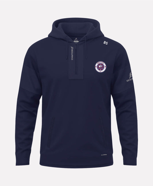 Boher Celtic FC TEASRA Half Zip Hoodie (Navy)