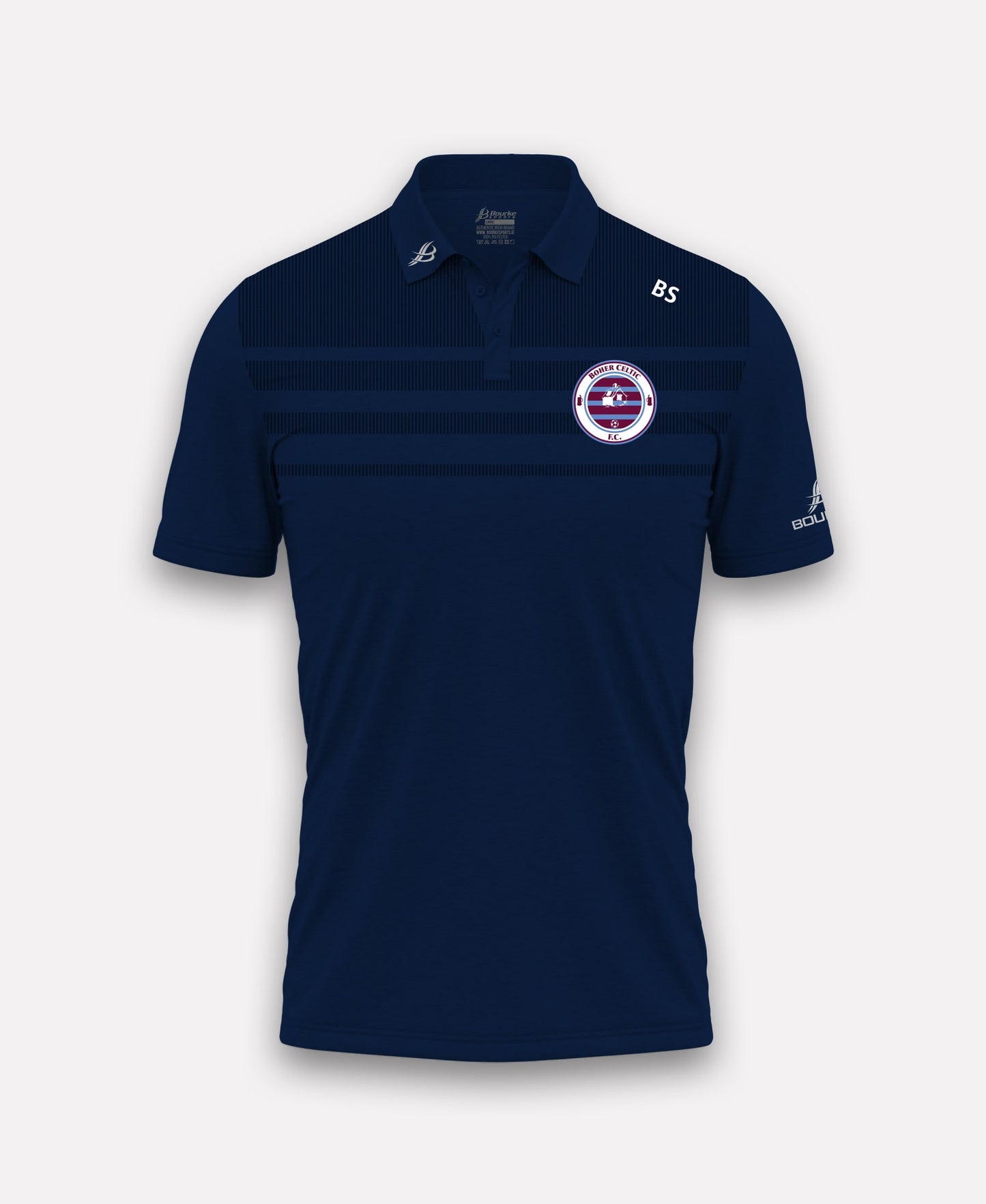 Boher Celtic FC TACA Polo Shirt Navy