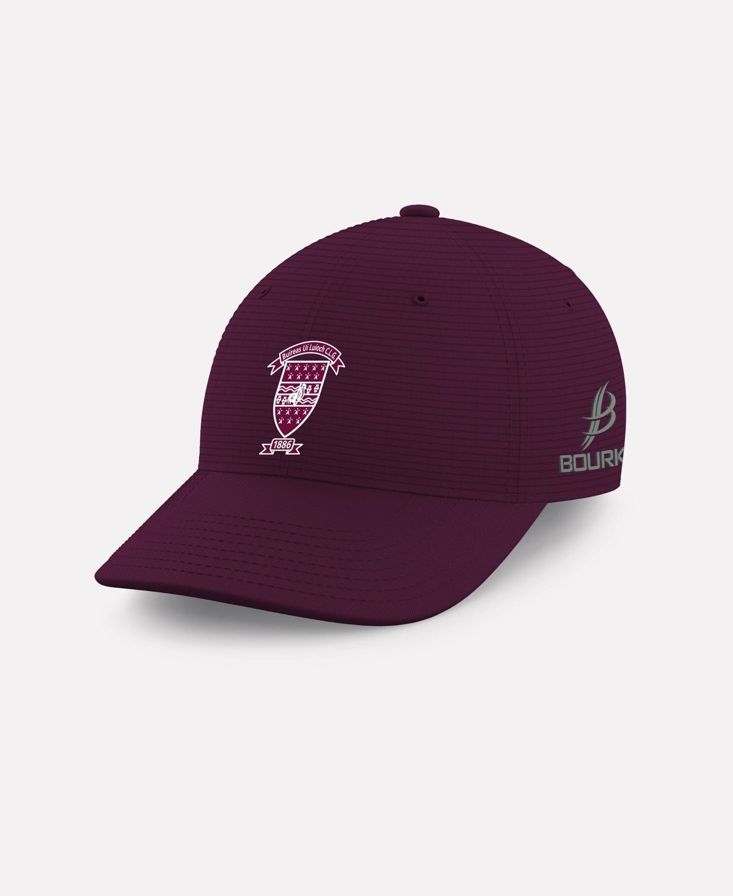 Borris-Ileigh GAA Croga Baseball Cap (Maroon)