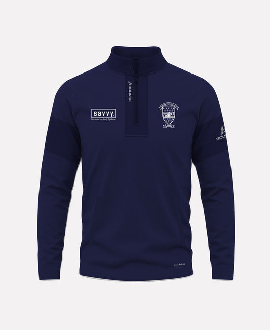 Borris-Ileigh GAA TEASRA Half Zip (Navy)