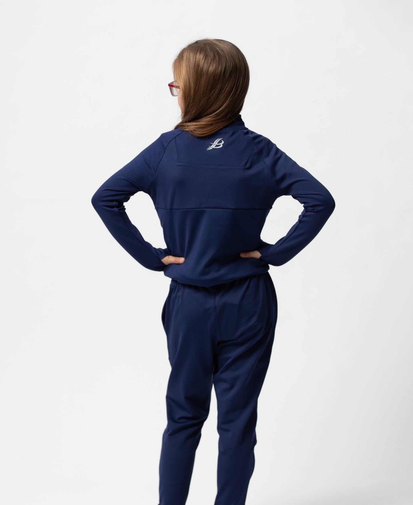 BARR Kids Half Zip (Navy)