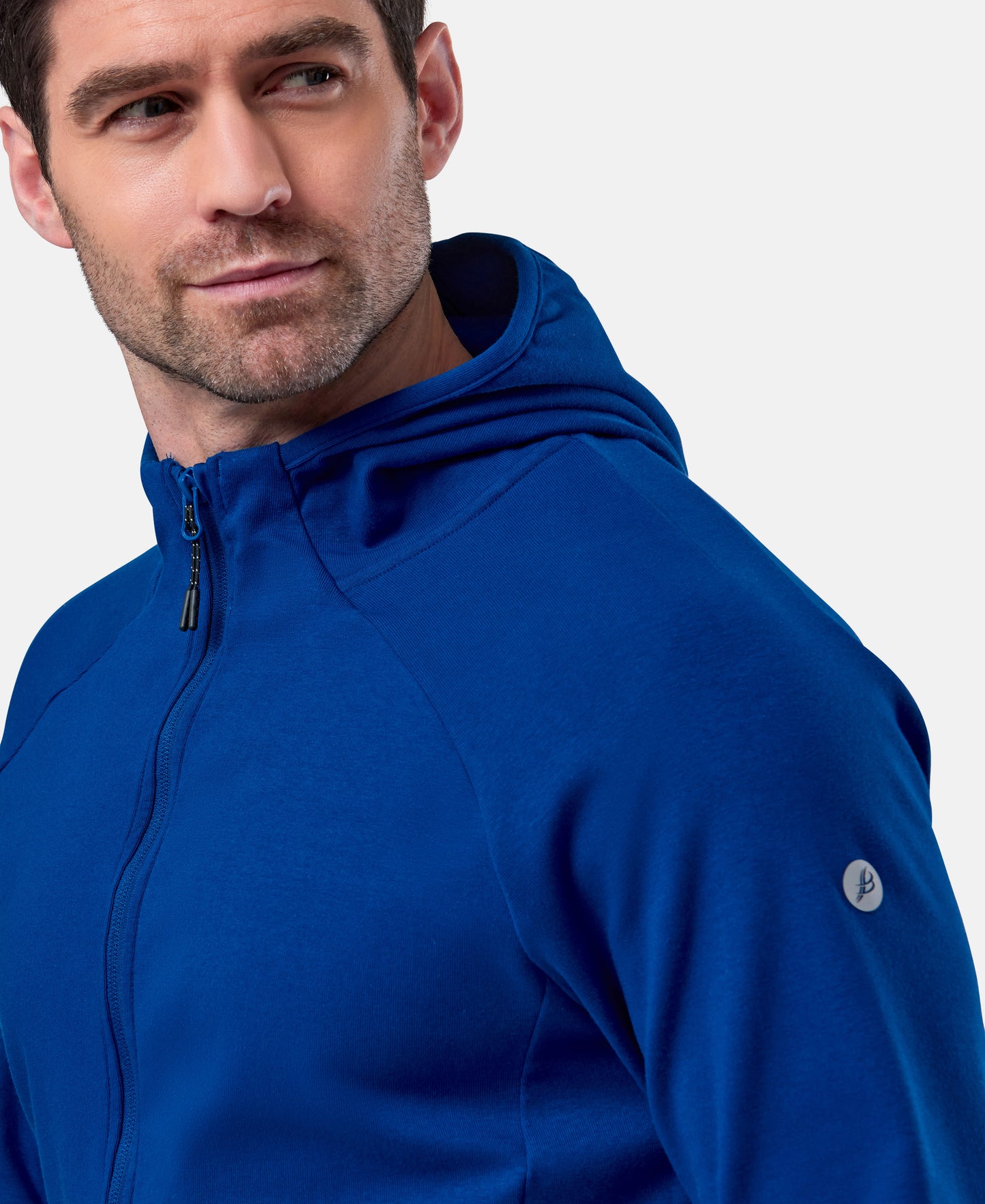 Motion Full Zip Hoody (Dynamic Blue)