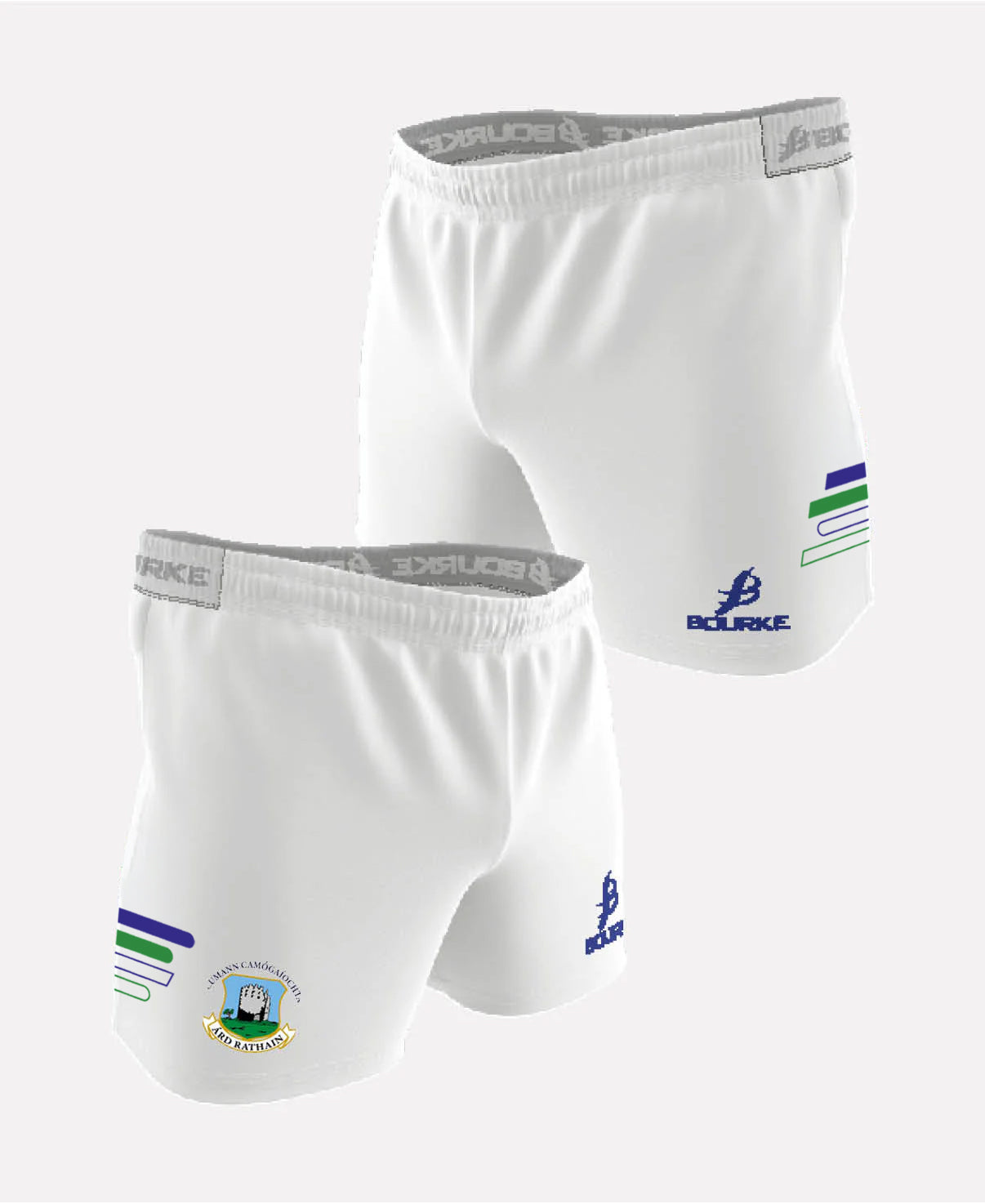 CRC Gaels Flex Shorts 2025/26 (White/Green/Blue)
