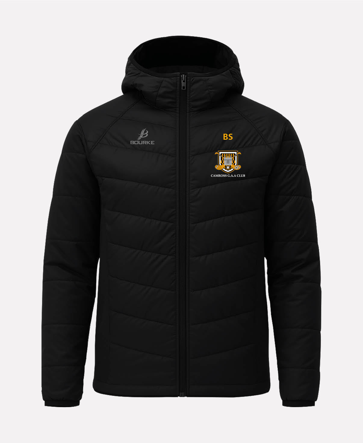 Camross GAA FORTIS Hooded Jacket (Black)