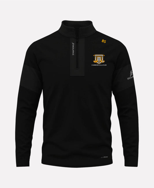 Camross GAA TEASRA Half Zip (Black)